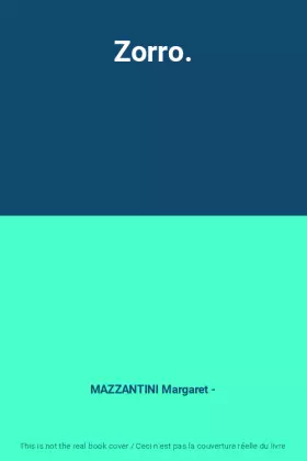 Couverture du produit · Zorro.