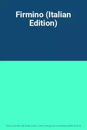 Couverture du produit · Firmino (Italian Edition)