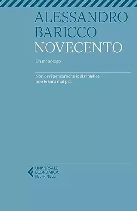 Couverture du produit · Novecento: Un monologo