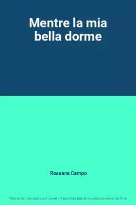 Couverture du produit · Mentre la mia bella dorme