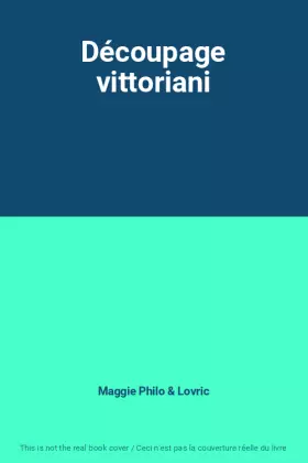 Couverture du produit · Découpage vittoriani
