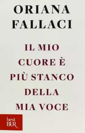 Couverture du produit · Il mio cuore è più stanco della mia voce