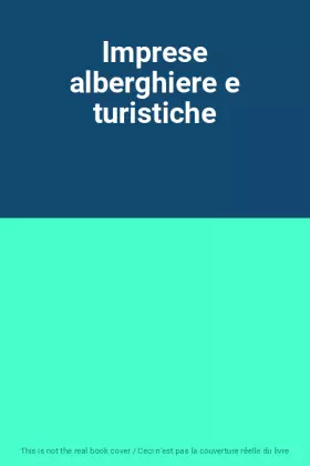 Couverture du produit · Imprese alberghiere e turistiche