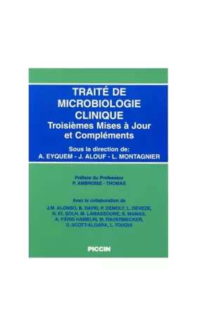 Couverture du produit · Traité de microbiologie clinique