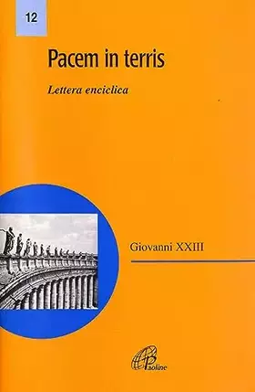 Couverture du produit · Pacem in terris. Lettera enciclica