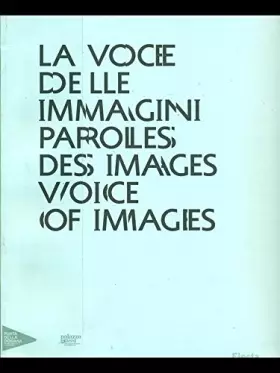 Couverture du produit · La voce delle immagini
