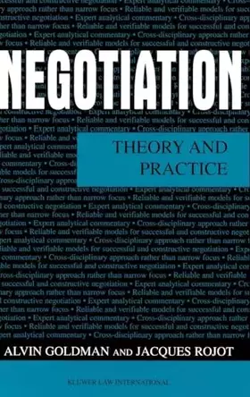 Couverture du produit · Negotiation: Theory and Practice