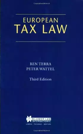 Couverture du produit · European Tax Law