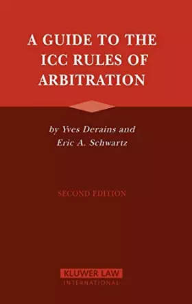 Couverture du produit · A Guide to the Icc Rules of Arbitration