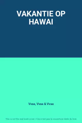 Couverture du produit · VAKANTIE OP HAWAI