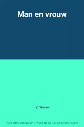 Couverture du produit · Man en vrouw