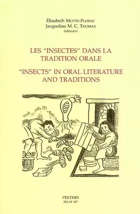 Couverture du produit · Les "insectes" dans la tradition orale: 11