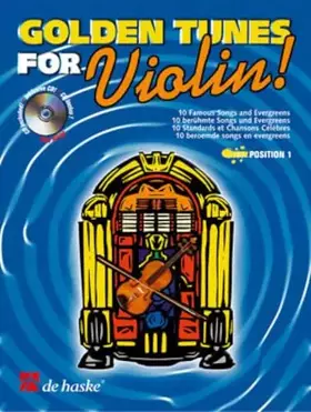 Couverture du produit · Golden tunes for violin violon +cd