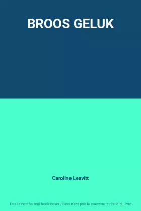Couverture du produit · BROOS GELUK