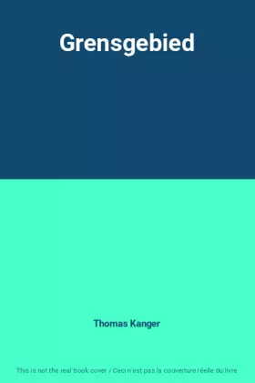 Couverture du produit · Grensgebied