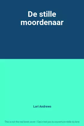 Couverture du produit · De stille moordenaar
