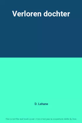 Couverture du produit · Verloren dochter