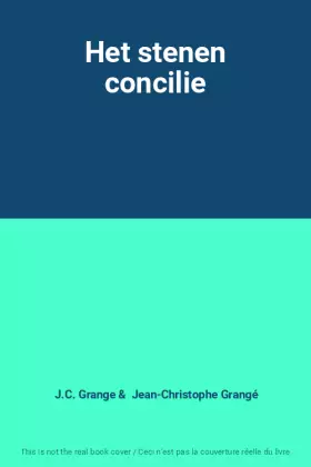 Couverture du produit · Het stenen concilie