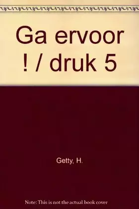 Couverture du produit · Ga ervoor !
