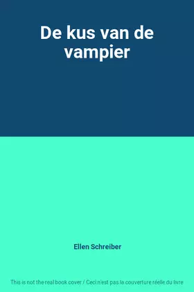 Couverture du produit · De kus van de vampier