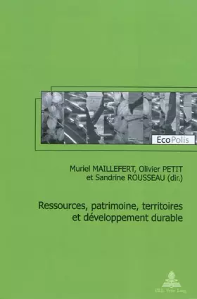 Couverture du produit · Ressources, patrimoine, territoires et développement durable