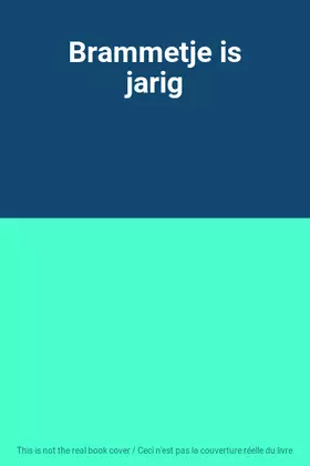 Couverture du produit · Brammetje is jarig