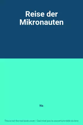 Couverture du produit · Reise der Mikronauten