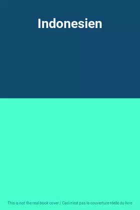 Couverture du produit · Indonesien