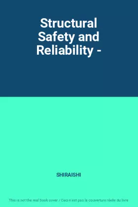 Couverture du produit · Structural Safety and Reliability -