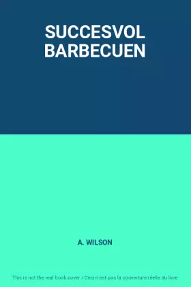 Couverture du produit · SUCCESVOL BARBECUEN