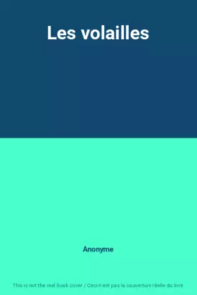 Couverture du produit · Les volailles