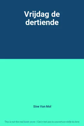 Couverture du produit · Vrijdag de dertiende