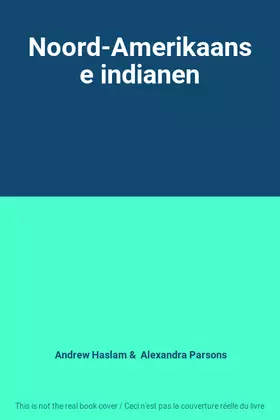 Couverture du produit · Noord-Amerikaanse indianen