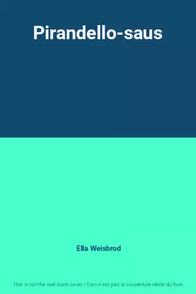 Couverture du produit · Pirandello-saus