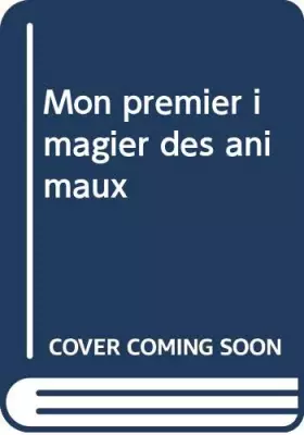 Couverture du produit · Mon premier imagier des animaux