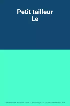 Couverture du produit · Petit tailleur Le