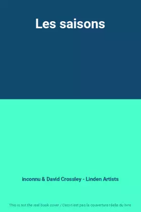 Couverture du produit · Les saisons