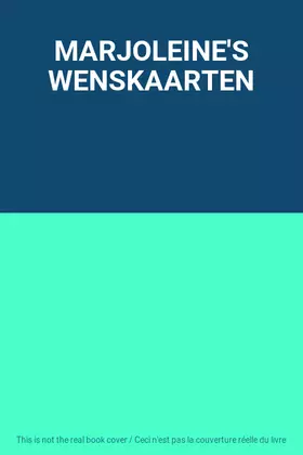 Couverture du produit · MARJOLEINE'S WENSKAARTEN