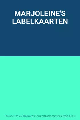Couverture du produit · MARJOLEINE'S LABELKAARTEN