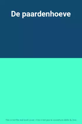 Couverture du produit · De paardenhoeve