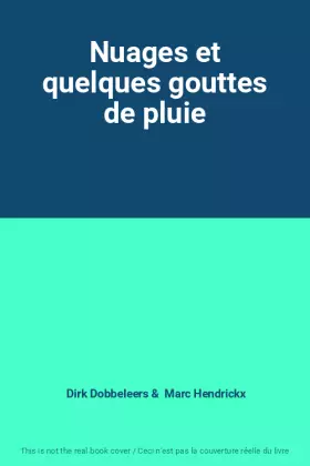 Couverture du produit · Nuages et quelques gouttes de pluie