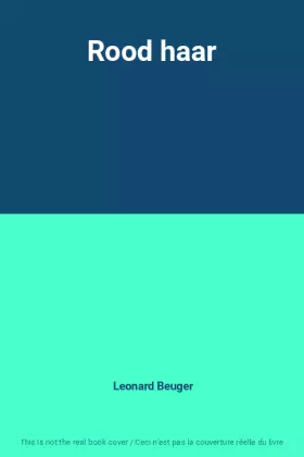 Couverture du produit · Rood haar