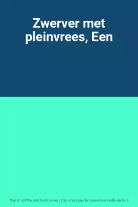Couverture du produit · Zwerver met pleinvrees, Een