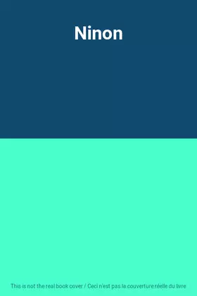 Couverture du produit · Ninon