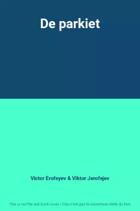 Couverture du produit · De parkiet