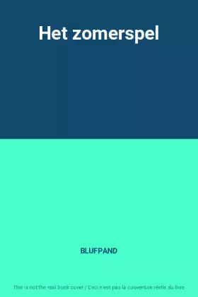 Couverture du produit · Het zomerspel