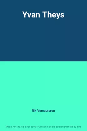 Couverture du produit · Yvan Theys