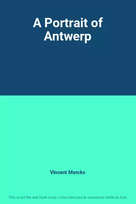 Couverture du produit · A Portrait of Antwerp