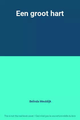Couverture du produit · Een groot hart