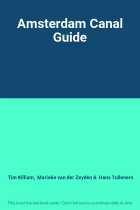 Couverture du produit · Amsterdam Canal Guide